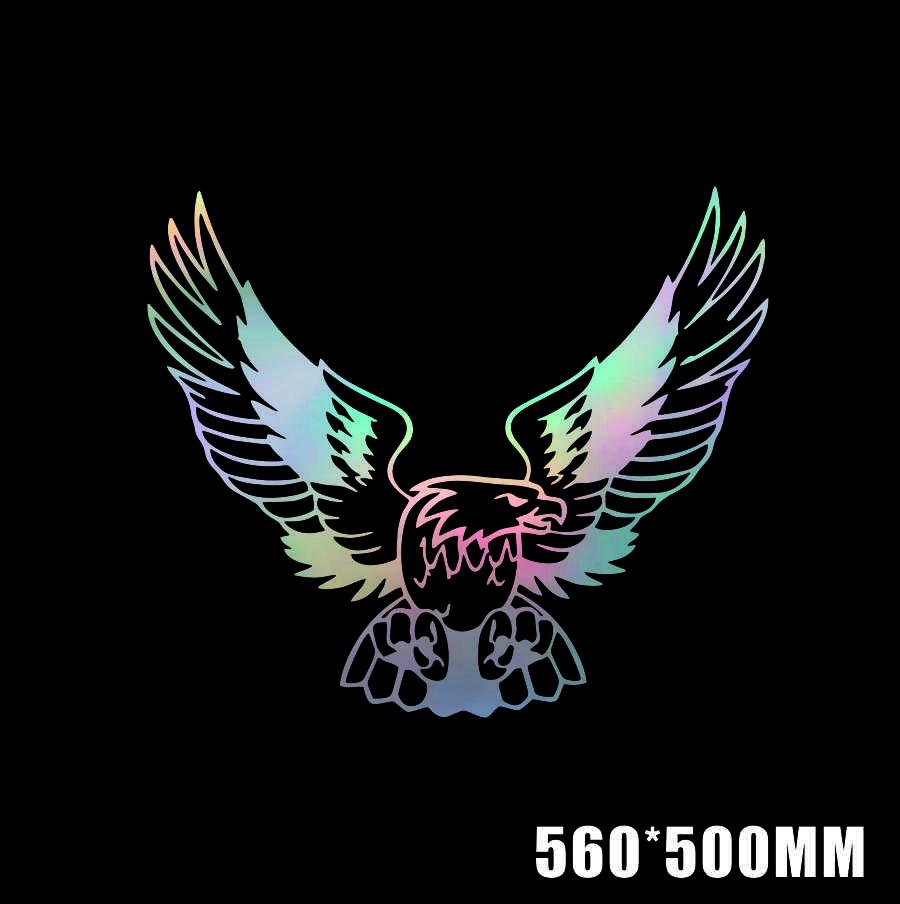 

56x50CM DIY Fashion Eagle Car door Side Body Truck Vinyl Stickers Decals Car Styling Decoration