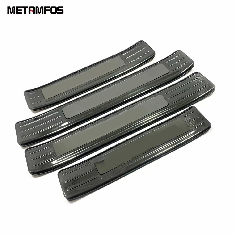 For Toyota Highlander Kluger Hybrid -  2024 Exterior Door Sill Scuff Plate Entry Guard Welcome Pedal Car Accessories