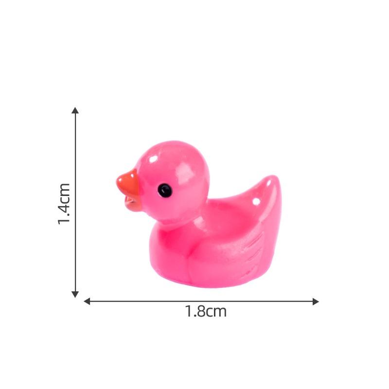 Little Yellow Duck Figurines Moss Micro-landscapesMiniature Ornaments Decorative Accessories Resin Handicrafts