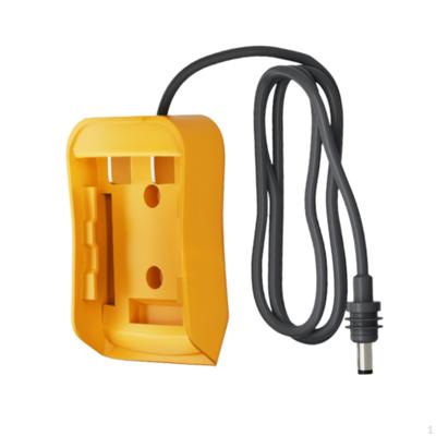 Adaptador de roda elétrica Conversor de bateria Estável 18AWG Fio Acessórios para ferramentas elétricas Mini DC