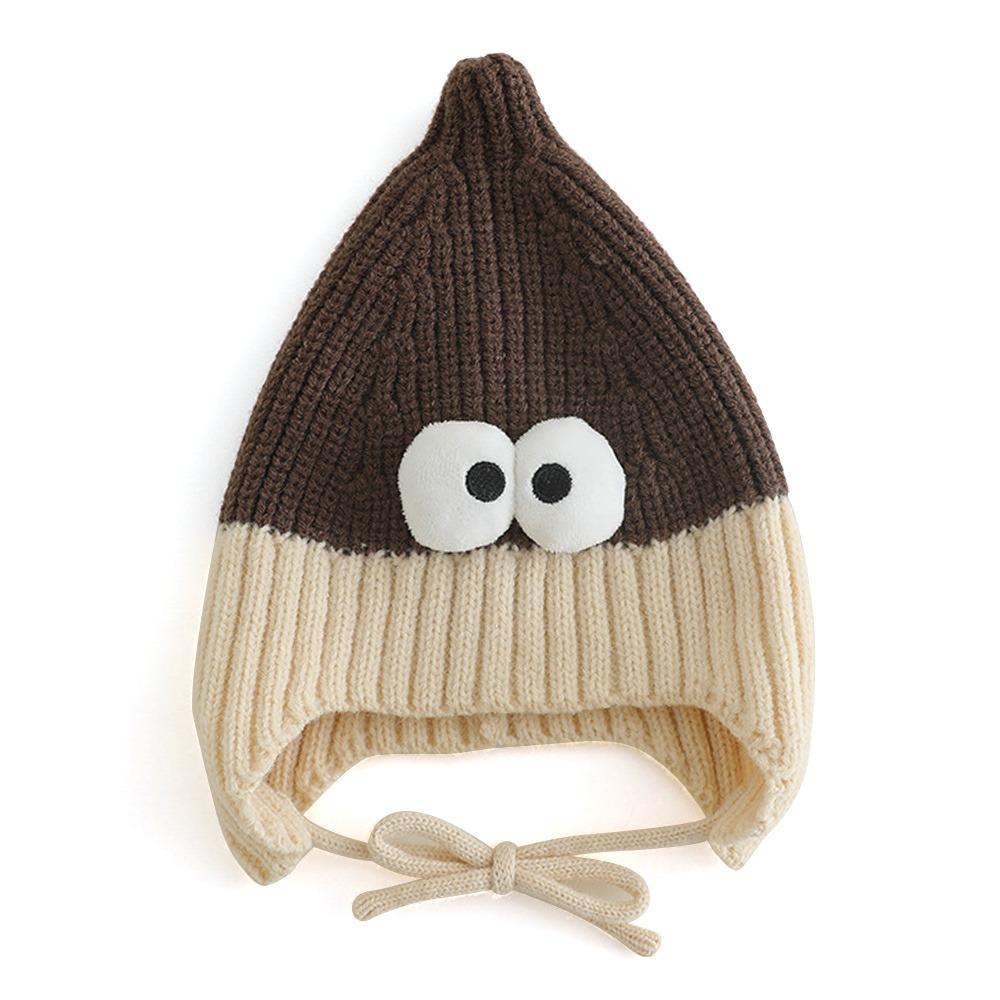 with Flaps Kids Knitted Hat Warm Baby Beanie Cute Winter Beanie  for Baby