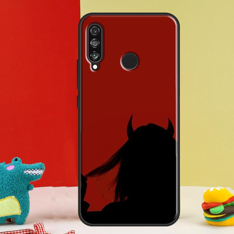 Devil Girl Woman For Huawei Nova 5T 9 10 SE 12i 12s 11i Y91 Y90 Y60 Y70 Y72 Y61 P60 P30 Pro P20 P40 Lite Case