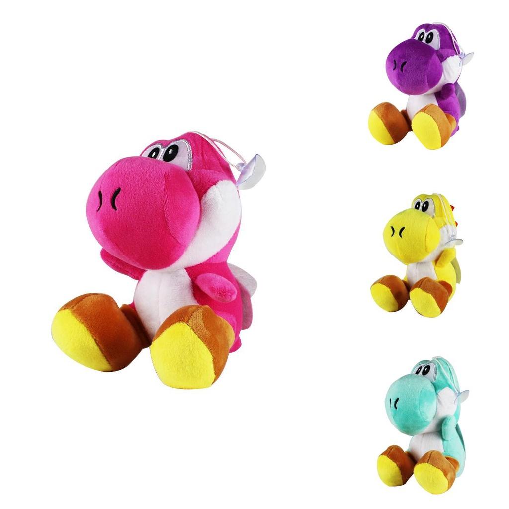 Adorable 18cm Super Mario Bros Plush Yoshi Joeut Stuffed Animal Ideal For Cuddling