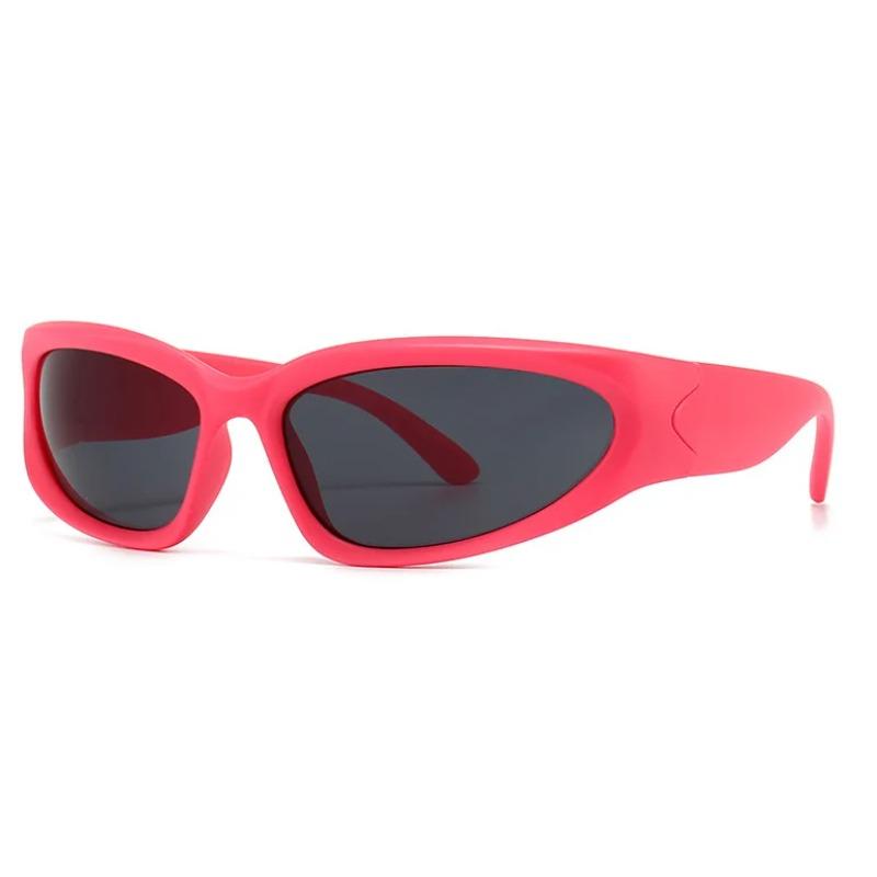 Unique Y2K Designer Luxury Sunglasses Women Rectangle Big Frame Sun Glasses For Men Outdoor UV Protection Classic 2000S Black Sh
