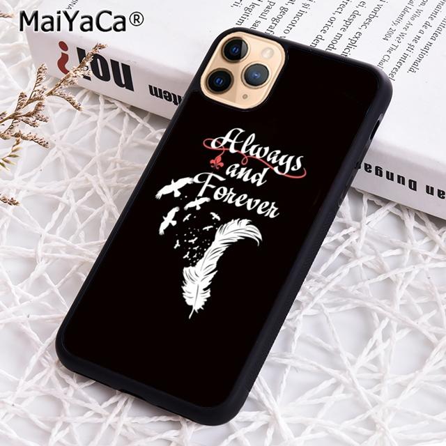 The Vampire Diaries Always And Forever Phone Case For iPhone 17 Air 16 pro max 15 14 plus 12 13 Cover coque