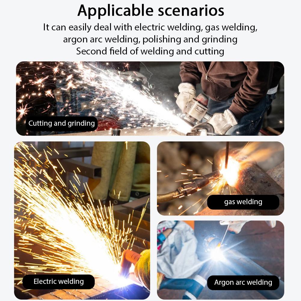 Automatic Light-changing Welding Helmet Work Protective Equipment Face Protector Adjustable Band Impact Resistant Welder Mask