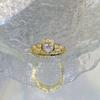 Personalized European and American Crown Rings  Diamond Set Couple Accessories Creative Accessories Rings