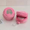 Pink Mini Coin Potters Purse Earphone Cord Storage Bag Kawaii Spot Cute Plush Harries Portable Purse Coin Pouch Cake Bag