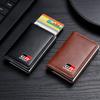 1Pcs ID Credit Card Holder Mini RFID Wallet Automatic Pop Up Bank Card Case for Toyota GR Sport MN Hiace Estima Hilux Rav4 Supra