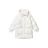 New Down Jacket Women's Milk White F11W244907F-IV