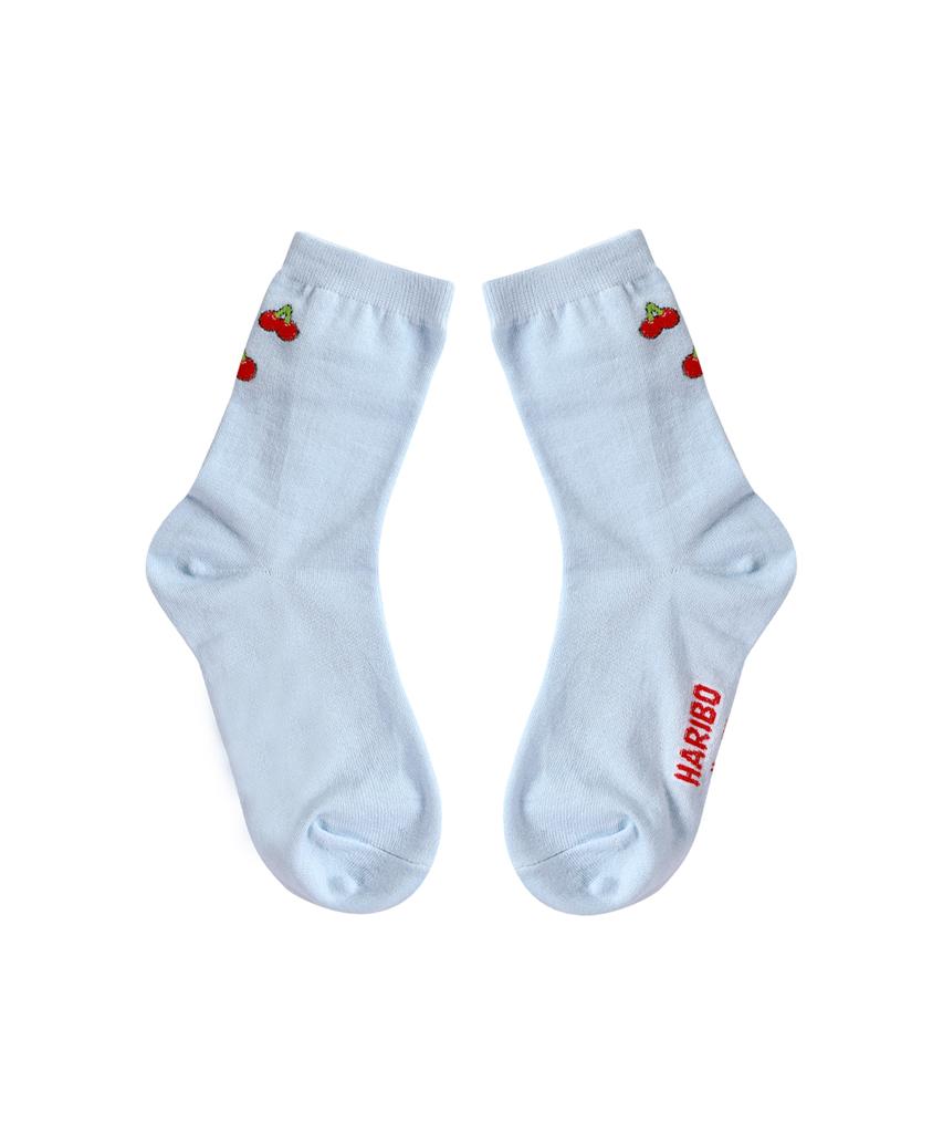 Halibo Fashion Middle Socks Cherry