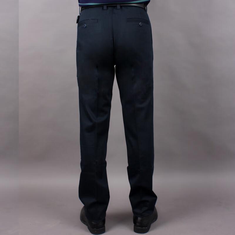 Young River Men's Business Casual Straight-Leg Trousers