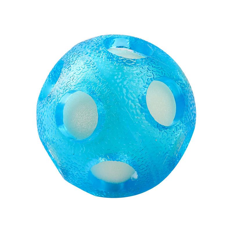 New Dog Sponge Biting Ball Floating Ocean Ball Dog Toy Ball Chasing Water Dog Toy Ball