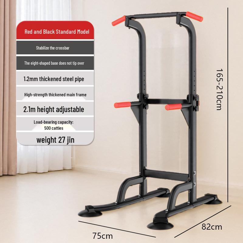 Complete Single & Double Bar Fitness Equipment for Home Pull-up & Weight Loss - Suitable for Adults & Kids