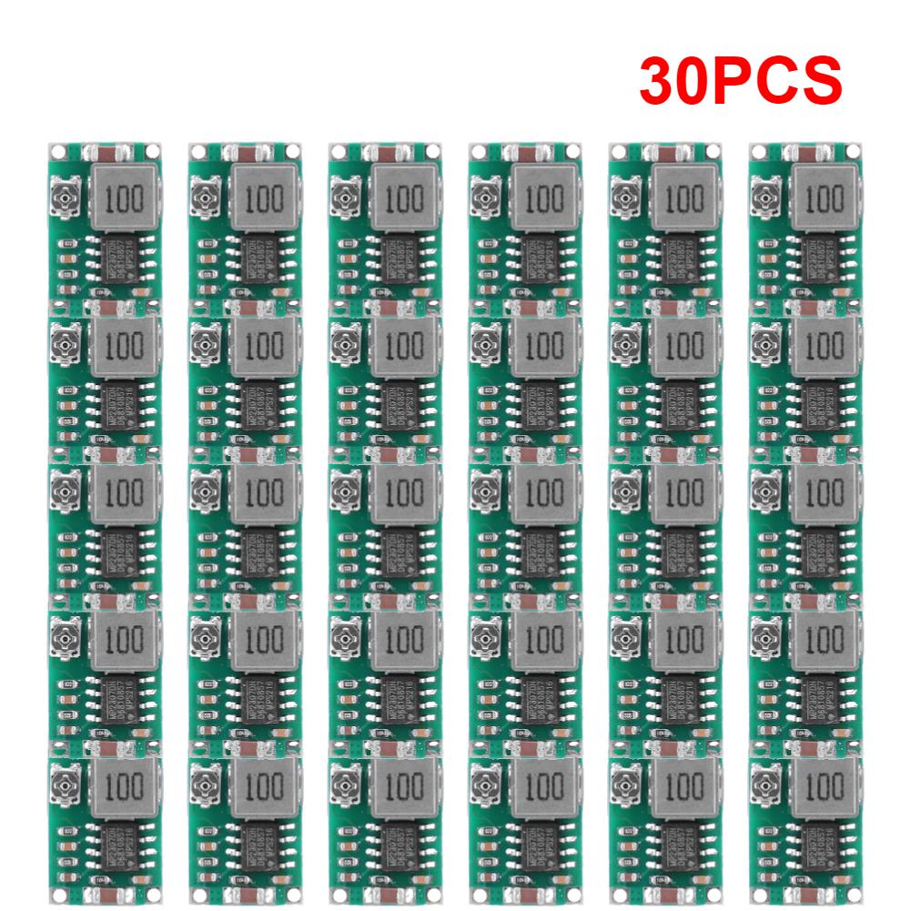 1-50PCS Mini360 RC Airplane Module Mini 360 DC Buck Converter 2A Step Down Module 4.75V-23V to 1V-17V 17x11x4mm LM2596