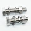 Spring Nut Hex Bolt Round Head Carriage Screw Truss Head 304 Stainless Steel Screw  Metal Working