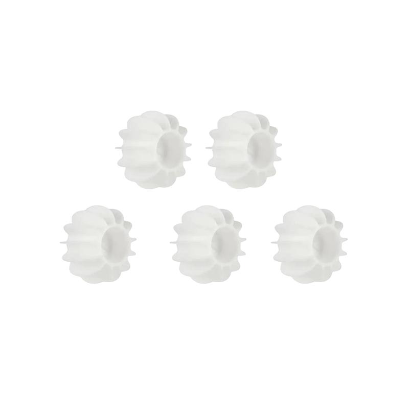 

5 шт. Силіконові кульки для прання Багаторазові Антизв язування Антикут Очисна кулька Приладдя для пральної машини для чищення та прання