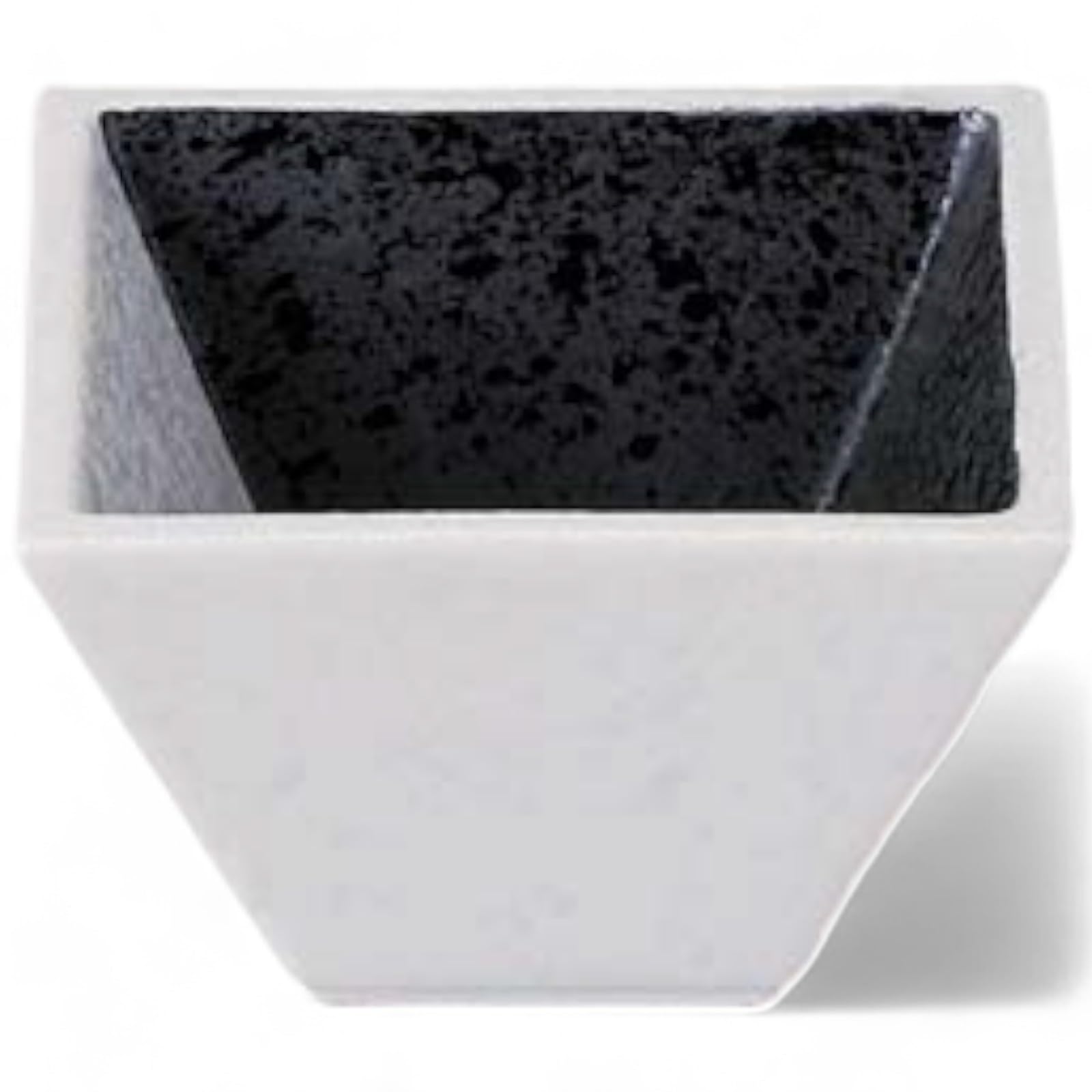 

Takumifu Arita Ware 6cm Side Plate, Nishiki Lustre Black Square, Made in Japan