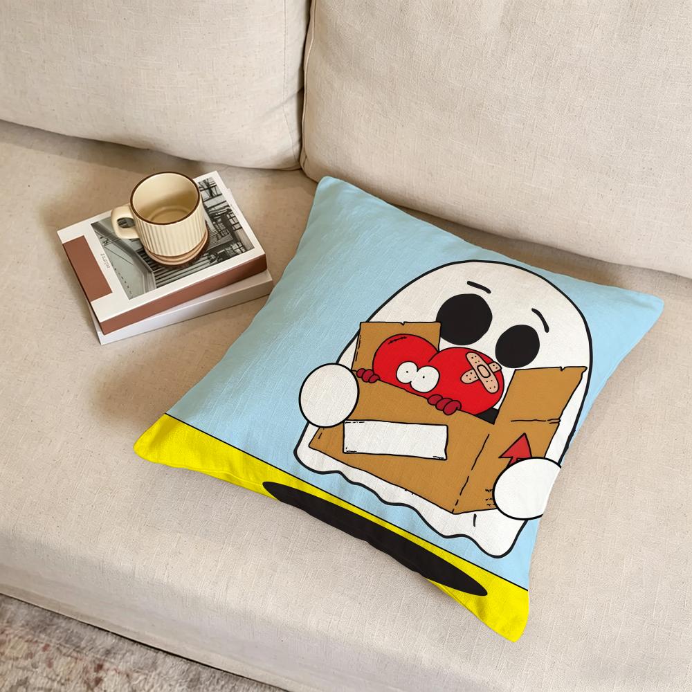 F-Federico Monzani Cushion Cover Fabric Soft Furnishing,Pillowcase, Cushion Cover, Sofa Pillow, Home Decoration