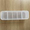 Transparent Cell Storage Box, Multi-Functional 5-Cell Storage Box, Suitable For Jewelry, Hair Band, Hair Clip Arrangement Box