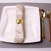 12Pcs Napkin Buckle Dining Room Metal for Wedding Party Ring Models Simple Napkin Holder Napkin Rings Table Decor