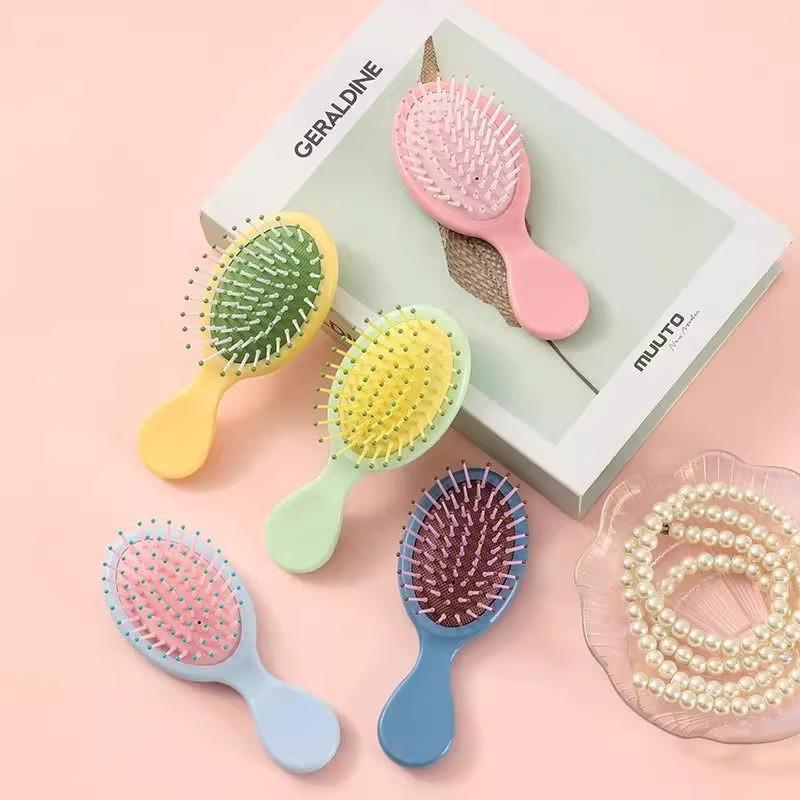 Personalized Cute Cartoon Girly Air Cushion Massage Comb - Portable Mini Comb