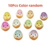 5-50Pcs Mini Glow Luminous Eggshell Chicken Toy Fluorescence Resin Figurine Animal Model Home Decor Garden Decor Accessories Toy
