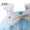 Photo Prop Hamster Clothes Cute Dress, Sweet Floral Heart Fruit Prints, Lace Trim Pet Dress Small Animal Costume with Bow, Animals Outfit for Squirrel