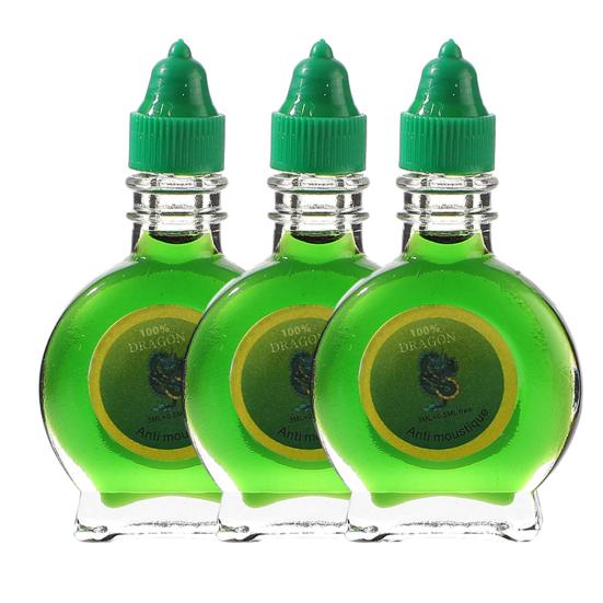 1/3/5Pcs 3ML Dragon Mints Cooling Oil Headaches Migraines Muscle Pain Bite Itching Fatigue Relief Calming Traveling Portable Cooling Essential Oil