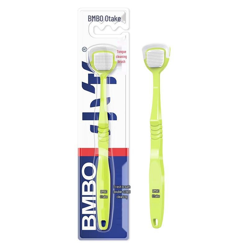 Compact Bamboo Tongue Scraper for Gentle Oral Care