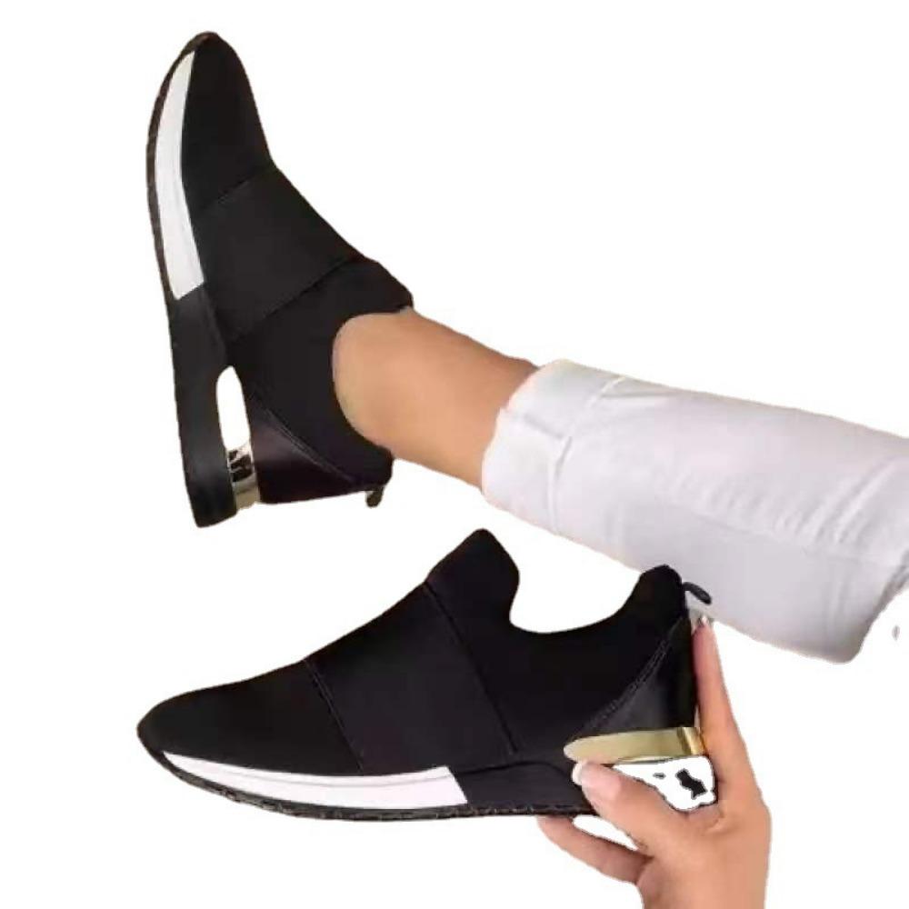 Women's Mesh Breathable Sneakers Fashion Zapatos De Mujer Casual Wedges Platform Women's Lightweight Walking spring autumn Shoes