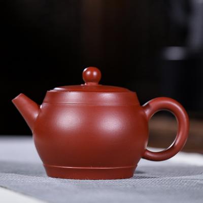 Yixing Paarse Klei Theepot ruwe mijn Dahongpao Fugu pot Kung Fu theeset theepot capaciteit 200ml