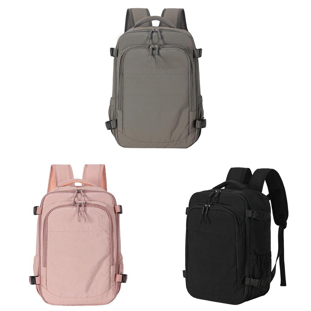 Outdoor Travel Backpack For Men And Women With Large Capacity Lightweight Nylon Business Bag For Commuting
