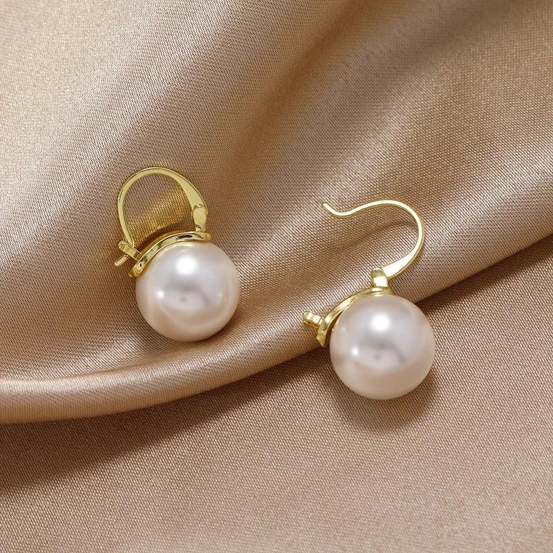Charming Casual Earings Imitation Pearl Simple Earrings