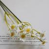 Artificial Flowers White Silk Daisies for Home Decor Nordic Japanese Style Versatile Flexible