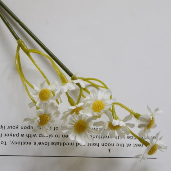 Artificial Flowers White Silk Daisies for Home Decor Nordic Japanese Style Versatile Flexible