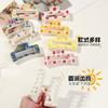 Uv-printed Square Gripper Sweet Fruit Print UpdoShark ClipHair Clip Hair Accessory