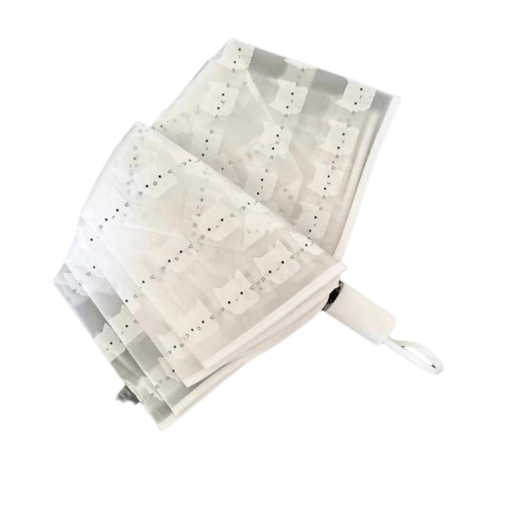 

Парасолька для кошеняти зі складним дизайном, парасолька-автомат з мультяшним котом для дівчинки Manual operation