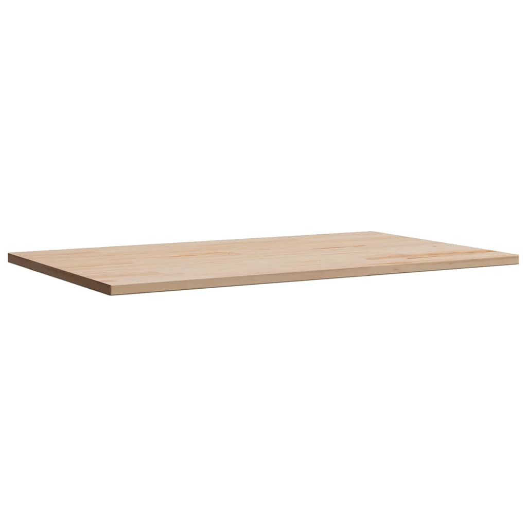 Vidaxl Tabletop, 80X50X2.5 Cm, Rectangular, Solid Pine Wood