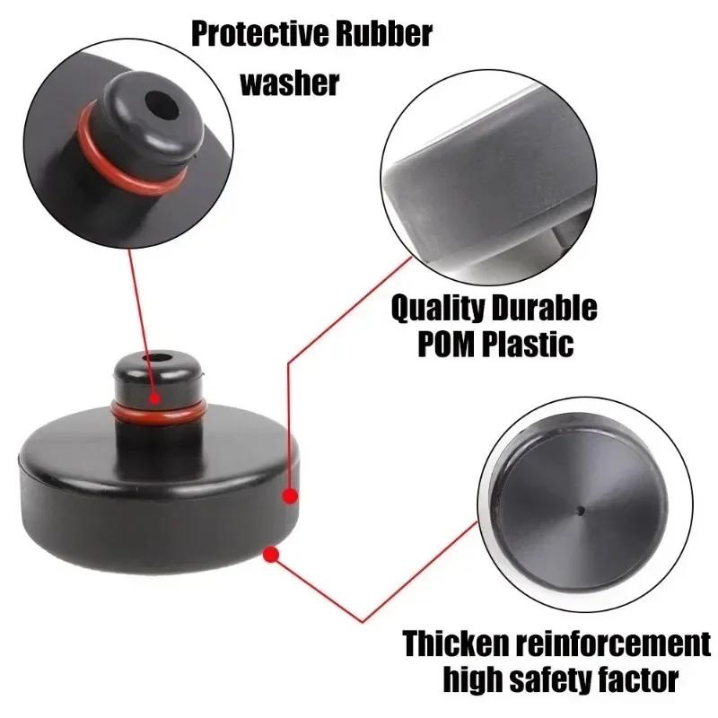 Car Rubber Jack Pad Adapter Repair Tool Frame Protector Lifting Wear-resistant Support Chassis for Tesla Model S Model X Model 3