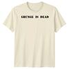 Grunge Is Dead Musik Grunge Unisex T-Shirt Unisex Grafik T-Shirt Vintage Stil