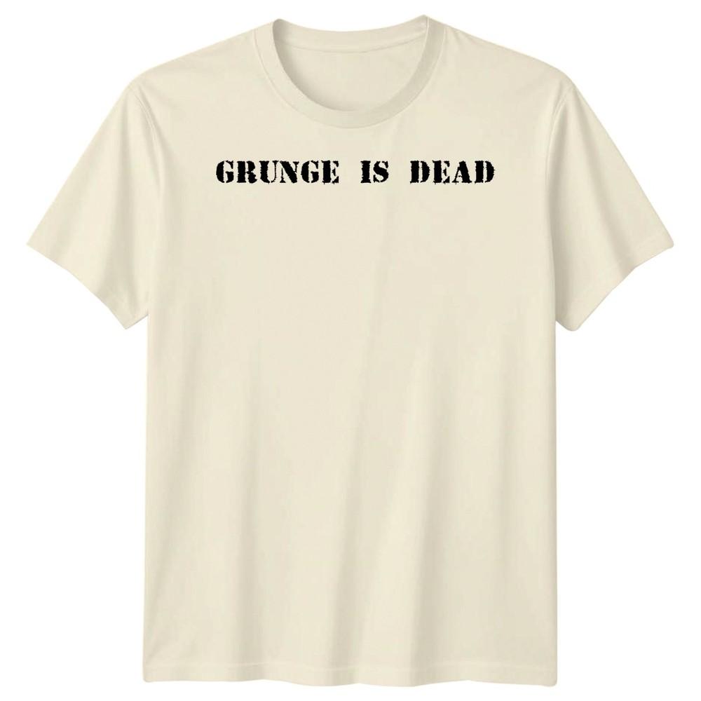 Grunge Is Dead Musik Grunge Unisex T-Shirt Unisex Grafik T-Shirt Vintage Stil
