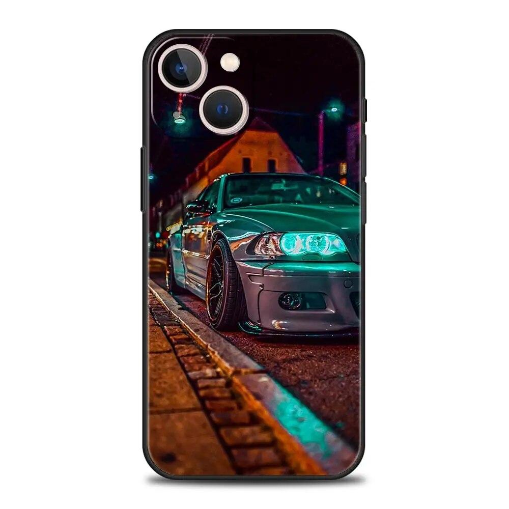 Male Men Sports Car Phone Case Cover Coque For Iphone Xiaomi Mi Samsung Galaxy Redmi Note A S 11 12 13 14 15 22 23 24 5G Pro Plus Max Fe Ultra
