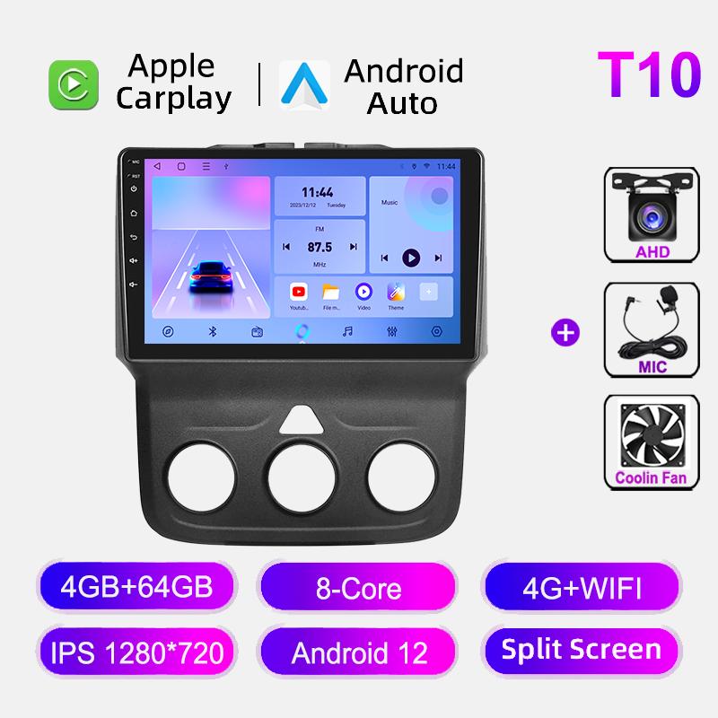 9"  Touch Screen Android Radio For Dodge Ram 1500 2500 3500 (2013-2019) HeadUnit Stereo GPS Navigation Wireless Carplay WiFi 4G