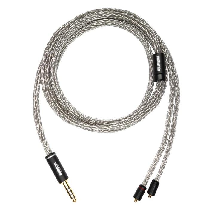 [Nobunaga] Labs VISION Tamato Extreme 4.4mm 5-Pole Balanced/MMCX Connector 16-Core Palladium Plated NLV-GYT-KWM 120cm