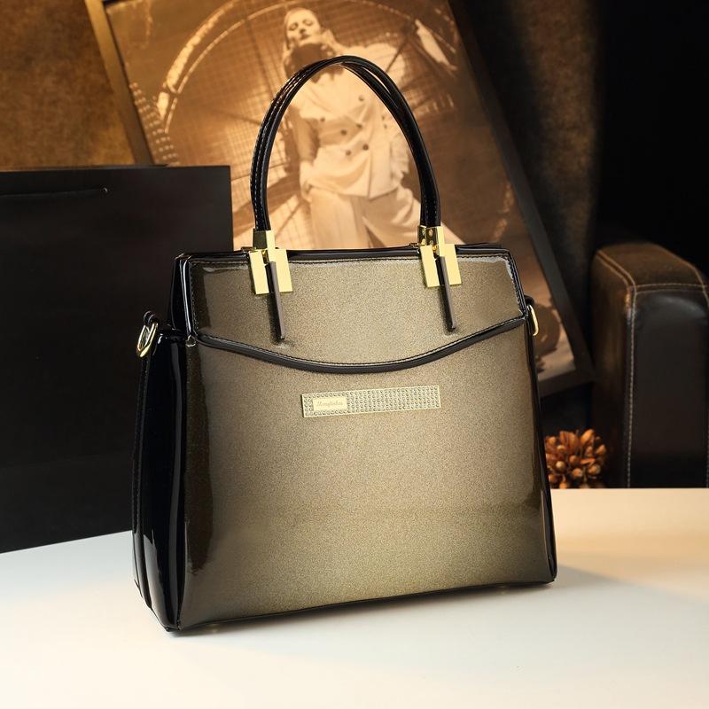 Fashionable Genuine Leather Atmospheric Simple Large Bag 2025 New Large Capacity Portable Crossbody Tote Bag