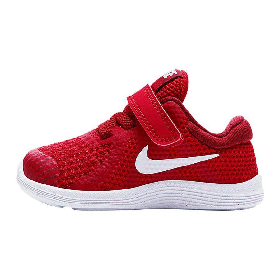 Nike Revolution 4 Non-Slip Shock Absorption Low Top Kids Running Shoes Kids sneaker Red 943304-601