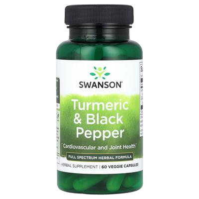 Turmeric & Black Pepper, 60 Veggie Capsules