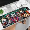 Joker Art Xl Gaming Mouse Pad Nonslip Rubber Base Stitched Edge Waterproof Desk Mat For Pc Laptop Gamer Office Computer Accessories C929666