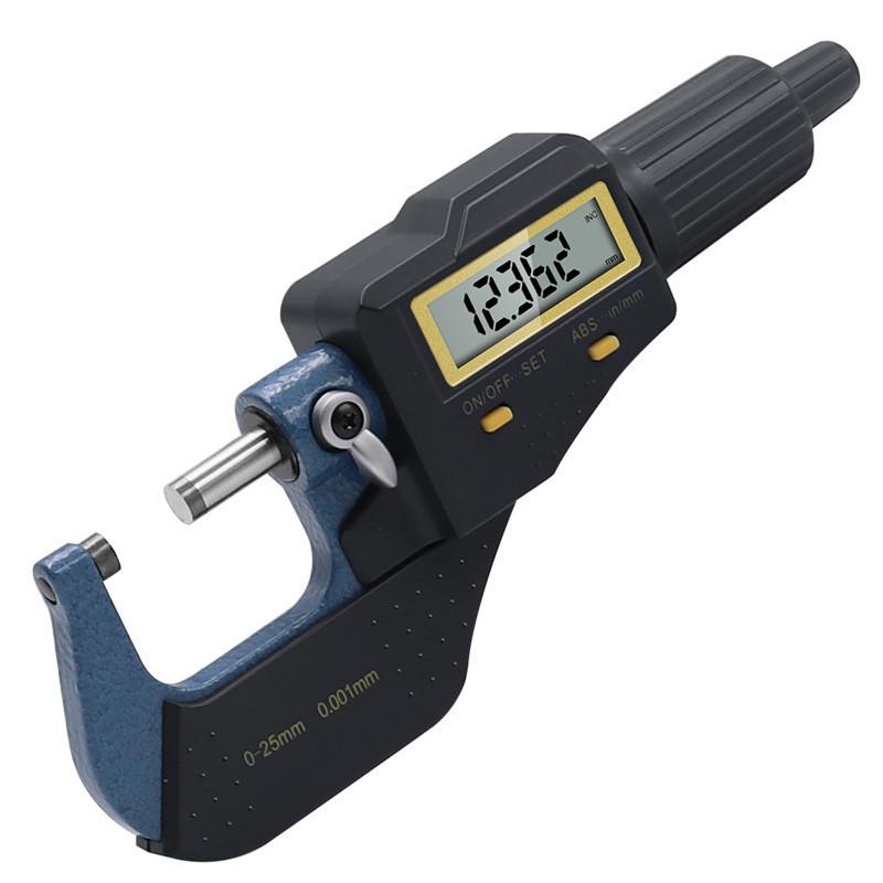 0-25mm Outside Micrometer High Precision 0.001 Electronic Digital Display Micrometer Portable Caliper Measuring Tool